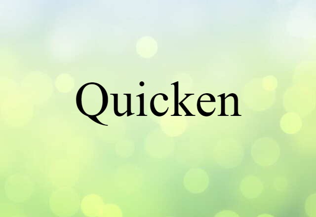 quicken