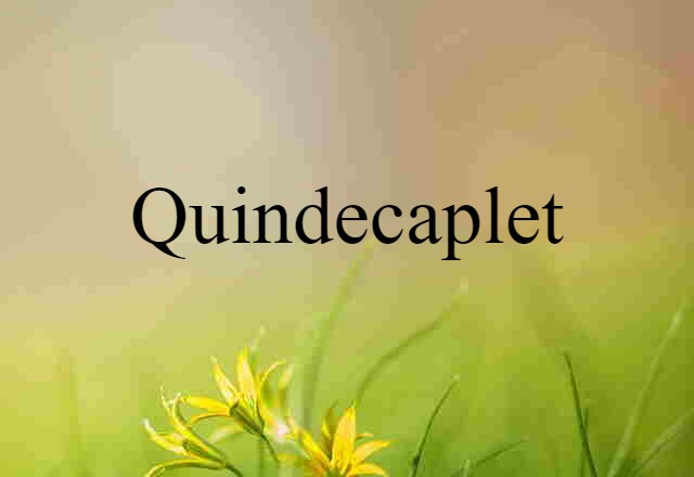 quindecaplet