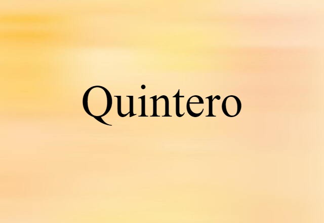 Quintero