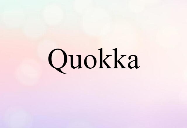 quokka