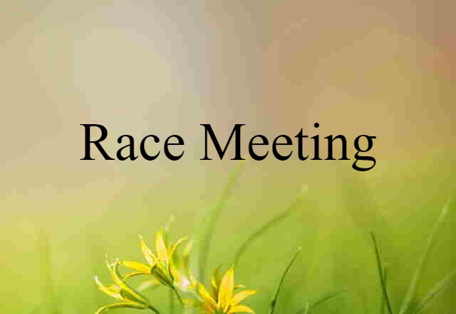 race meeting