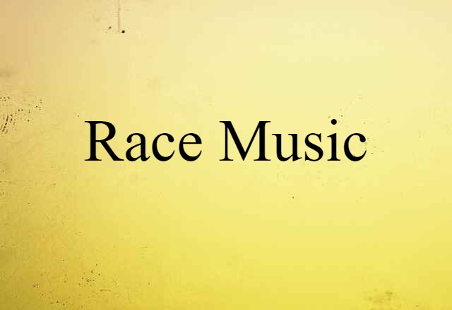 race music