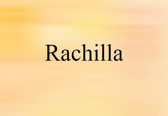 rachilla