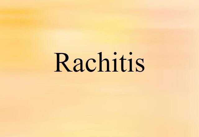 rachitis