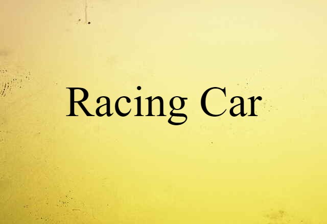 racing car