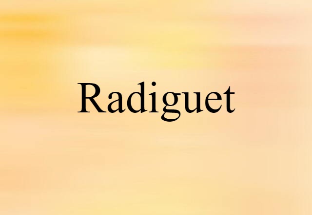 Radiguet