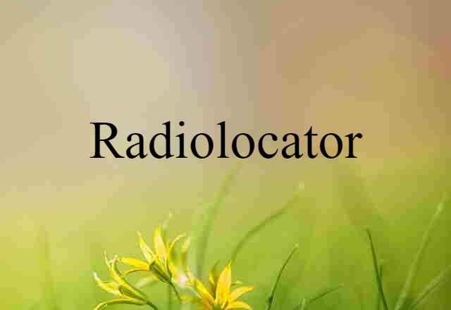 radiolocator