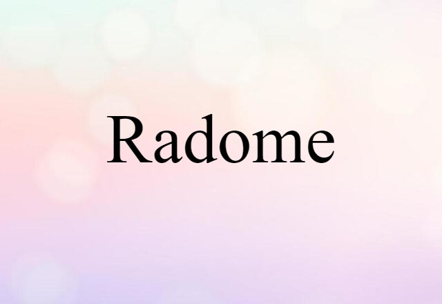 radome