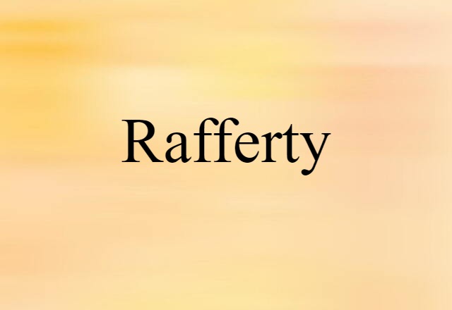 rafferty