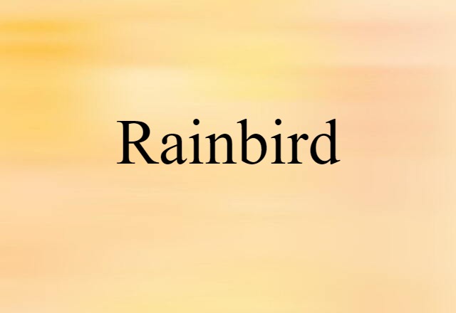 rainbird