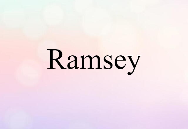 Ramsey