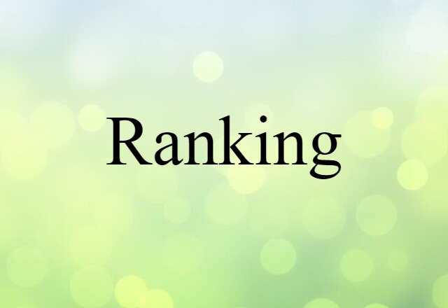 ranking