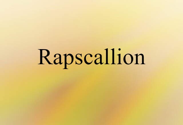 rapscallion