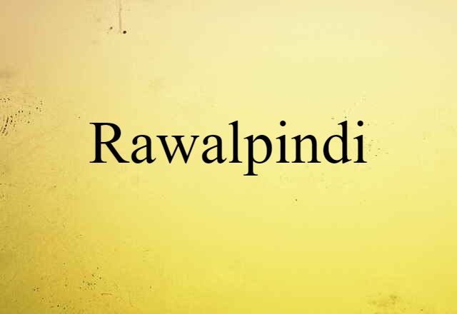 Rawalpindi