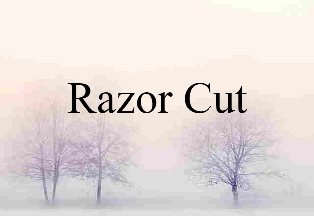 razor-cut