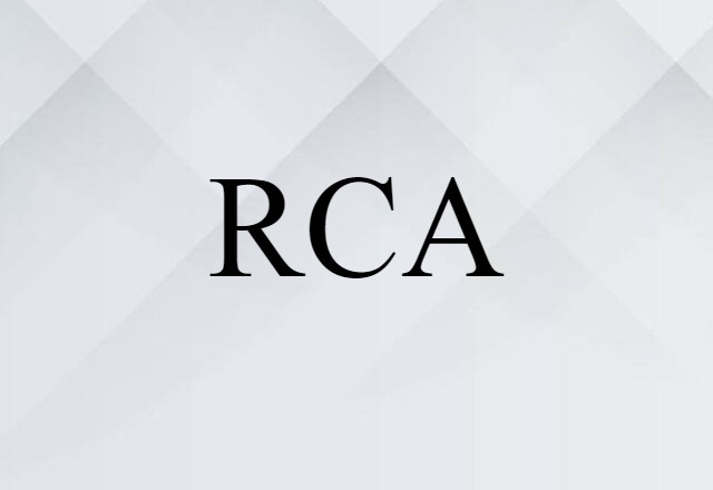 RCA