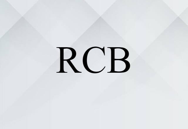 RCB