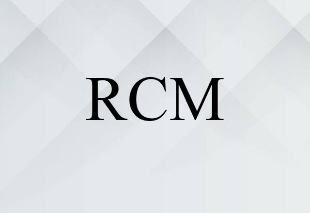 RCM