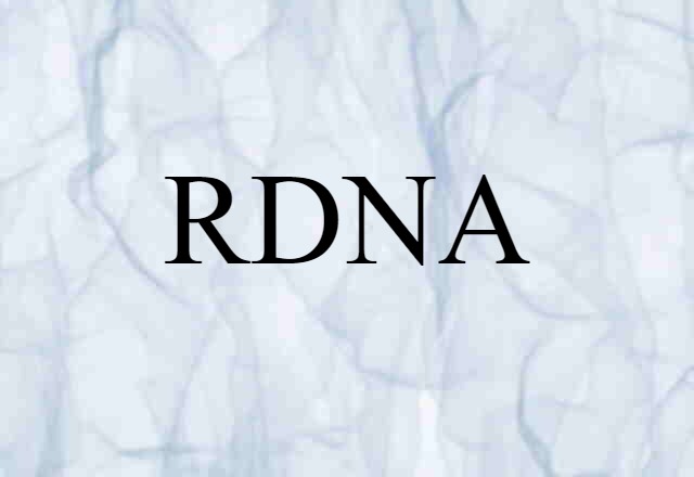 rDNA