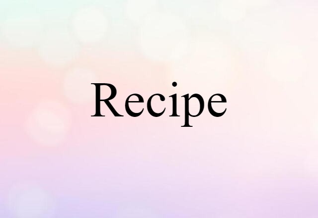 recipe