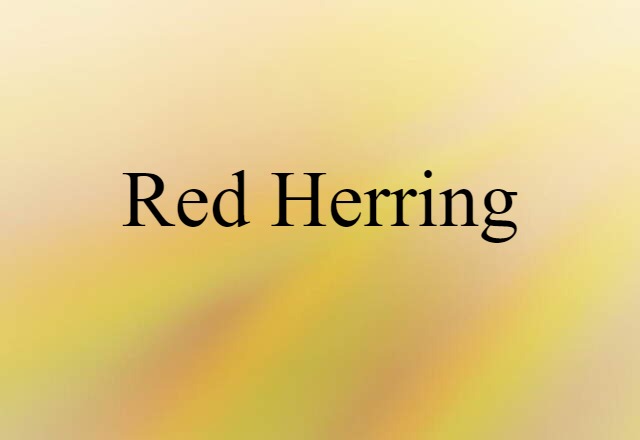 red herring