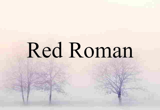 red roman