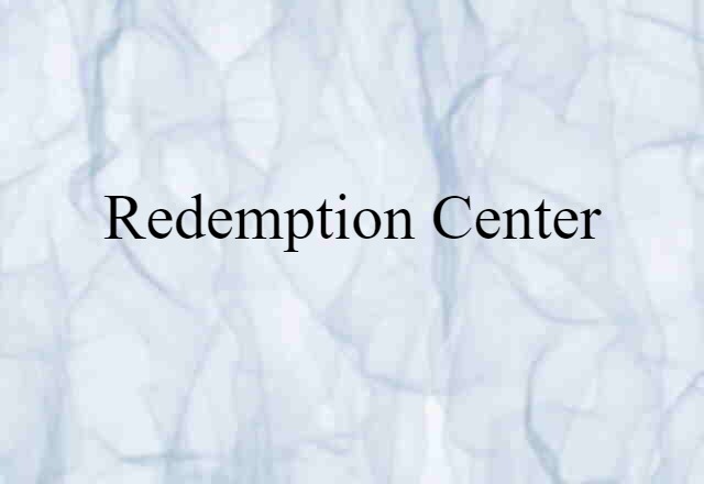 redemption center