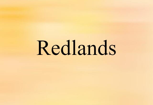 Redlands