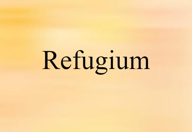 refugium