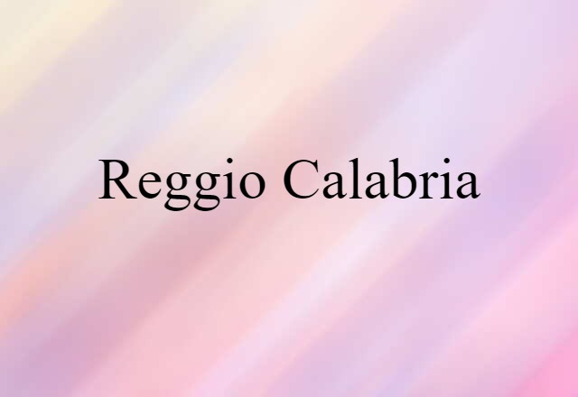 Reggio Calabria