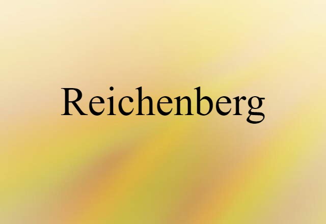 Reichenberg