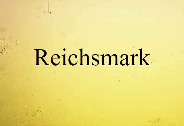 reichsmark