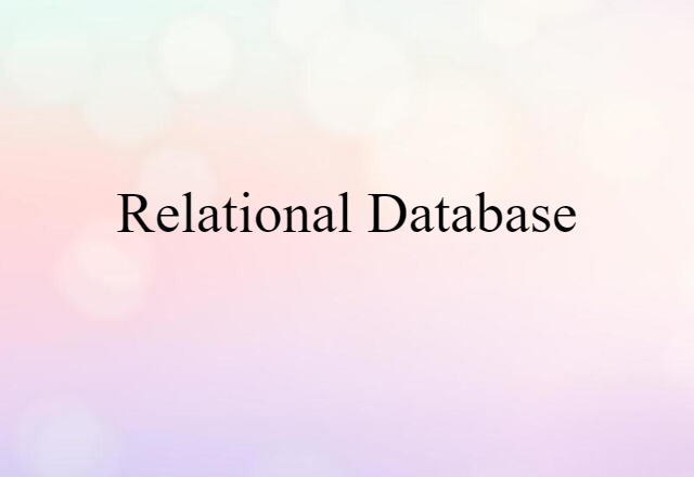 relational database