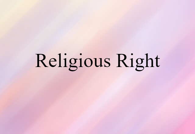 Religious Right