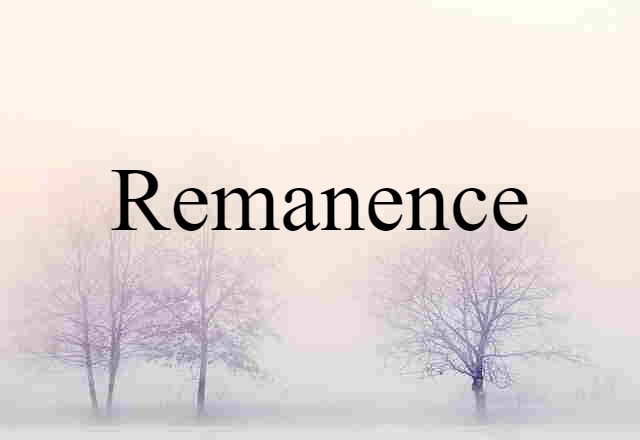 remanence