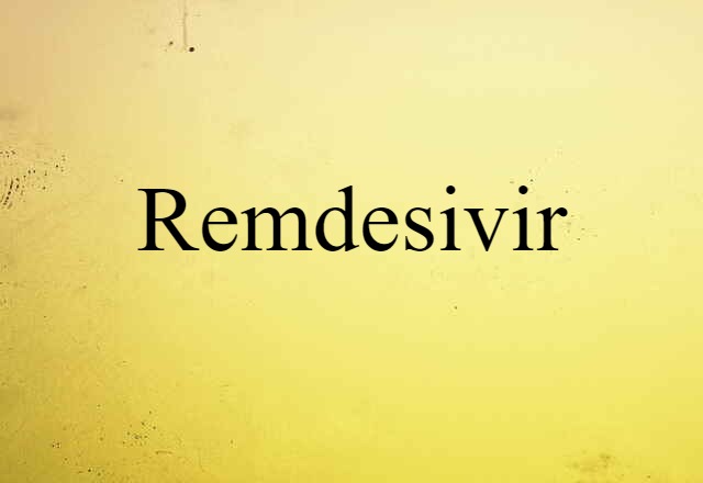 remdesivir