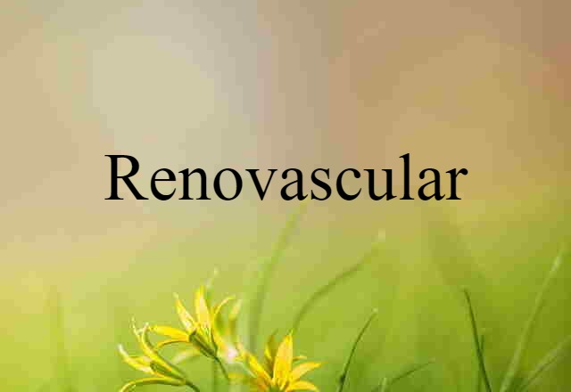 renovascular