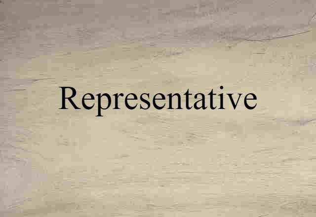 representative