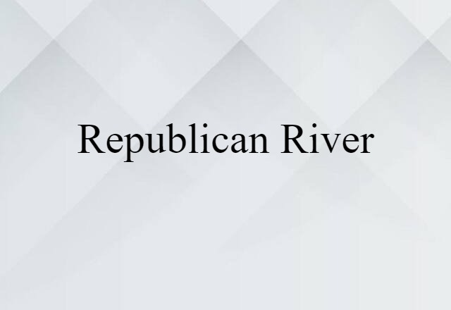 Republican River