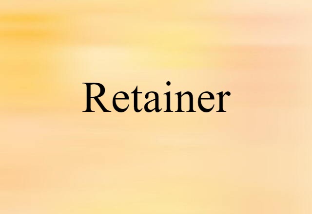 retainer