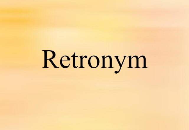 retronym