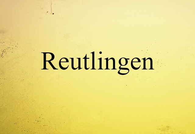 Reutlingen