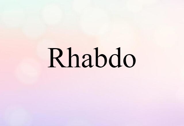 rhabdo