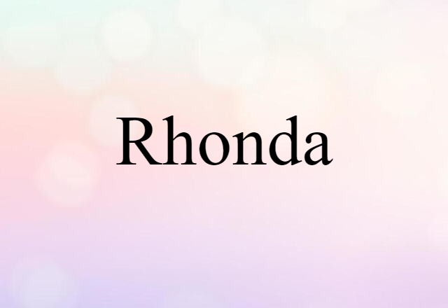 Rhonda