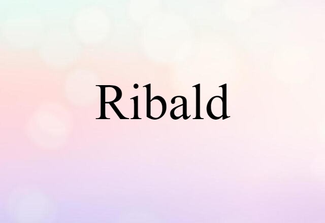 ribald