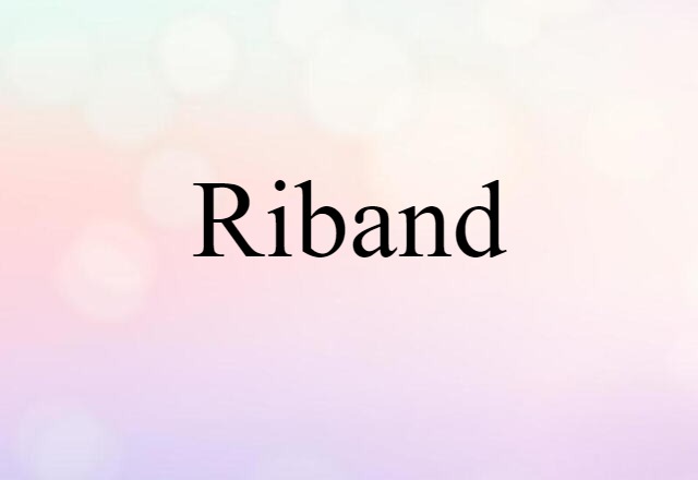 riband