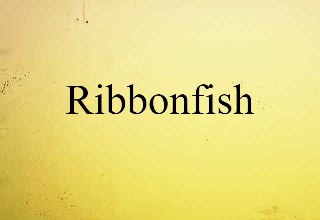 ribbonfish