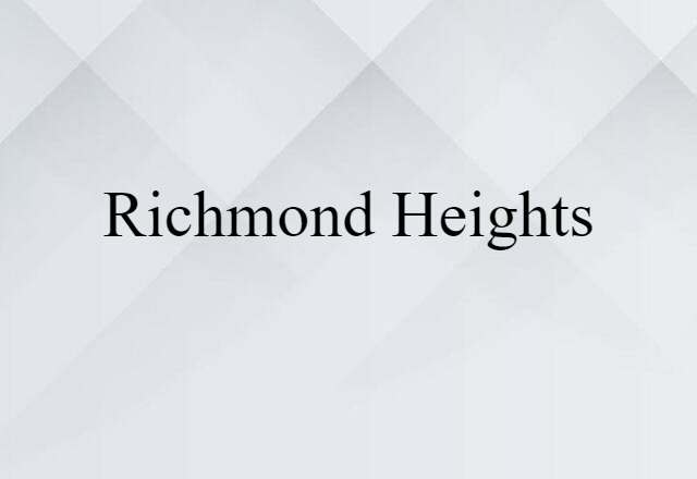 Richmond Heights