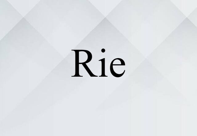 Rie