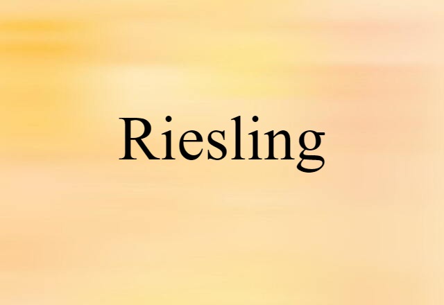 Riesling